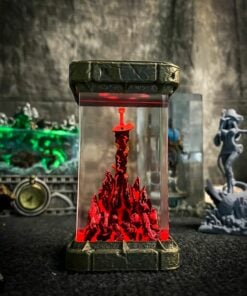 Alternative view of Maliketh's Black Blade Elden Ring Lamp