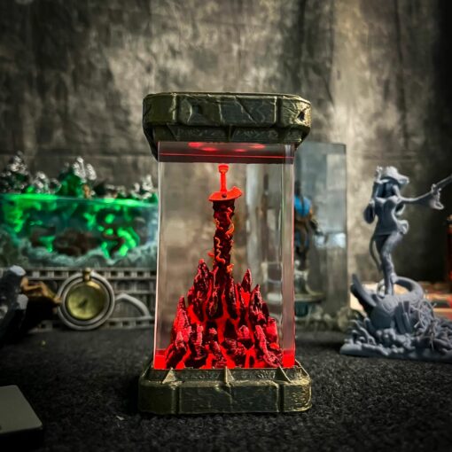 Maliketh's Black Blade Elden Ring Lamp - Image 2