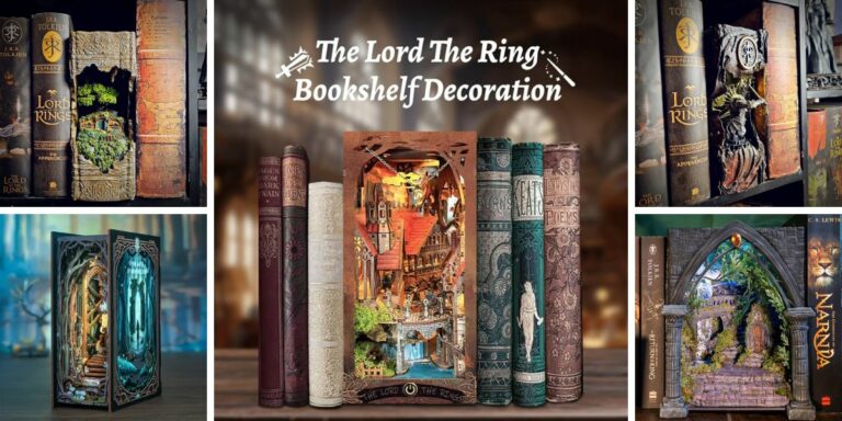 Discover the Enchantment of a Book Nook Lord of the Rings: Bringing Middle-Earth to Your Bookshelf