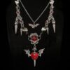Vampire Heart Gothic Necklace