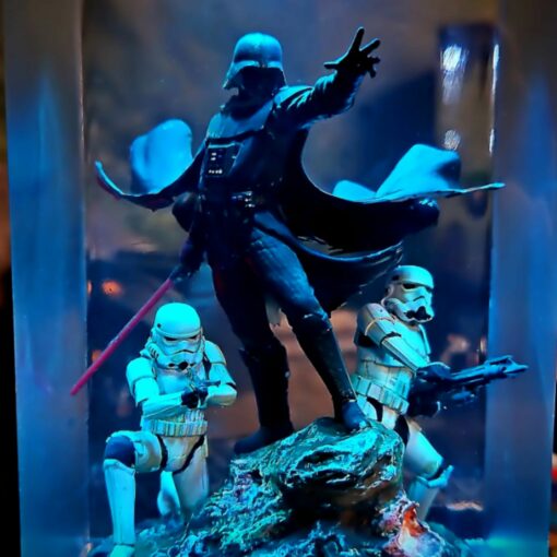 Darth Vader and Stormtrooper - Star Wars Lamp - Image 5