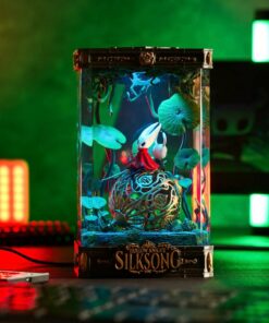 Hornet & Whispering Forest of Hallownest Lamp - Hollow Knight Silksong