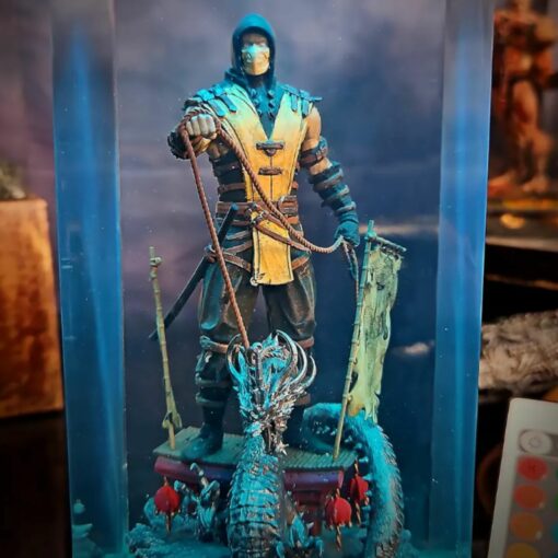 Scorpion Mortal Kombat Lamp - Image 2