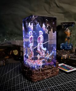 Alternative view of Zeus Lamp - Greek Mythology