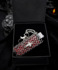 Alternative view of Crusader Chainmail Lighter Case - Gothic Armour