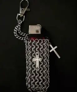 Crusader Chainmail Lighter Case - Gothic Armour