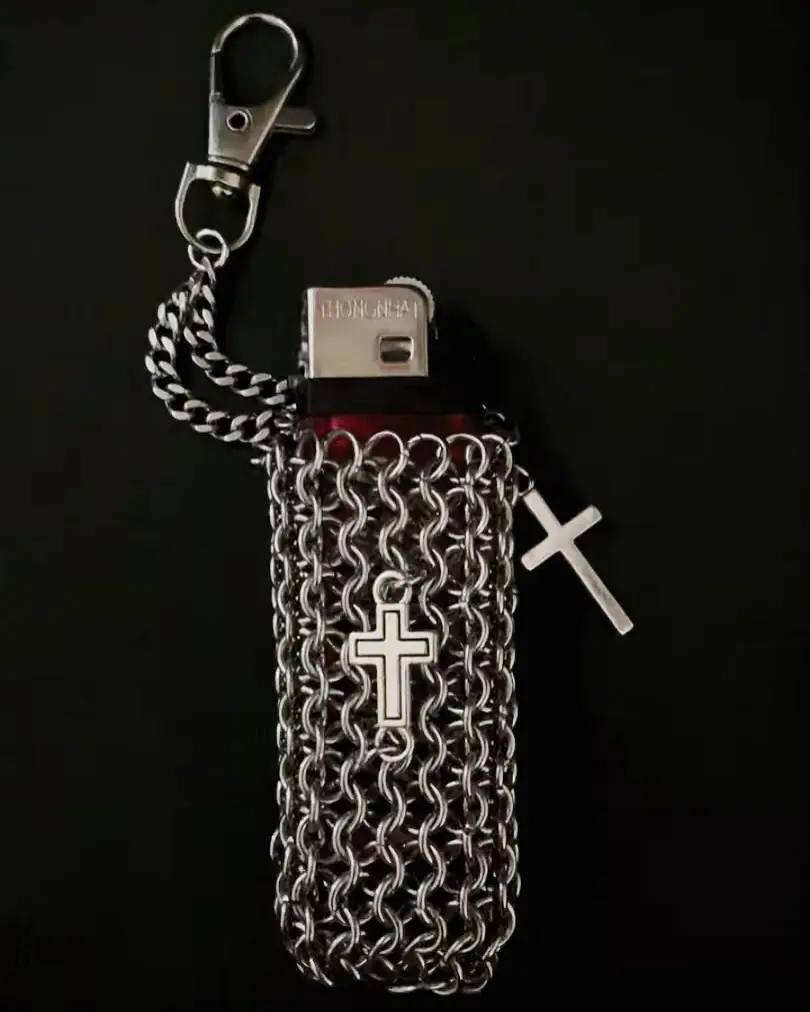 Crusader Chainmail Lighter Case - Gothic Armour