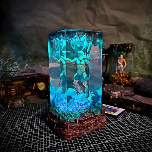 Poseidon Lamp - Greek Mythology - Image 5
