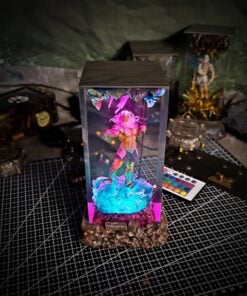 Alternative view of Poseidon Lamp - Greek Mythology