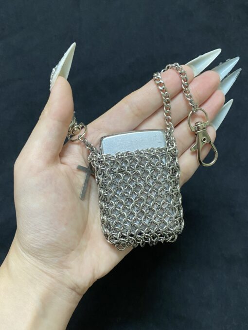 Chainmail Lighter Case for Zippo - Image 2