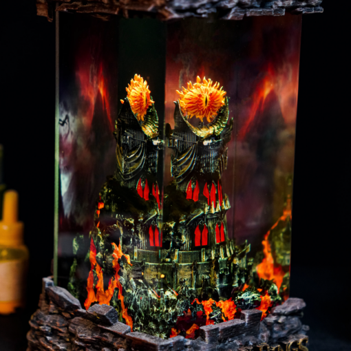 Dark Eye Obsidian Tower - The Lord of the Rings Lamp - Image 2