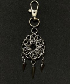 Abyss Sigil Chainmail Spike Keychain