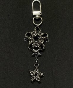Astral Knot Chainmail Keychain