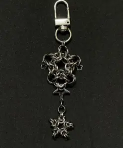 Astral Knot Chainmail Keychain