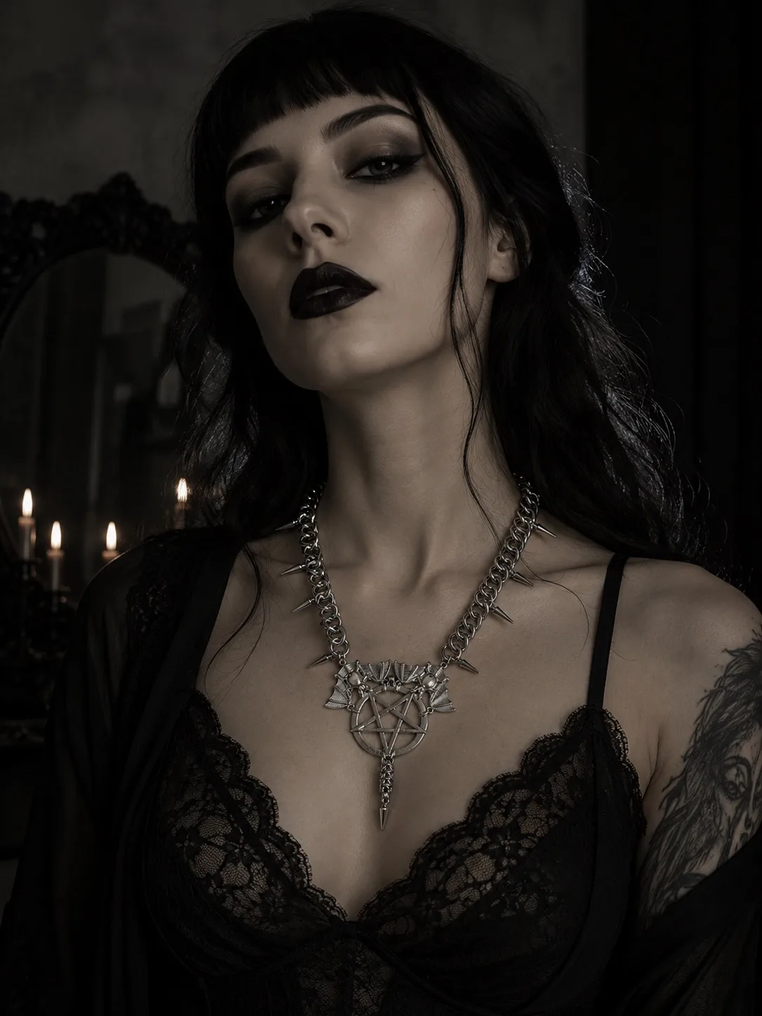 Axiom Sigil Chainmail Necklace - Image 2