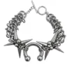 C-Sigil Spike Chainmail Bracelet