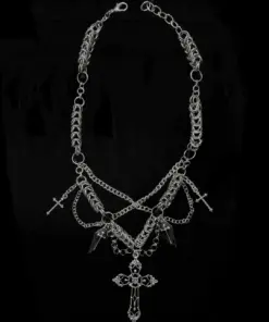 Cathedral Emblem Chainmail Necklace