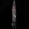 Gothic Chainmail Lighter Case with Pink Heart & Moon Charms