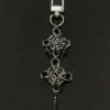 Gothic Chainmail Sigil Spike Keychain