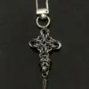 Gothic Knot Keychain with Steel Spike