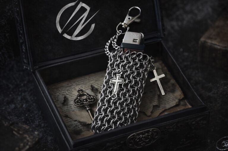 Crusader Chainmail Lighter Armour – Now Up to 20% Off | A Distinctive Gothic Gift for Birthdays, Father’s Day, and Custom Brand Orders