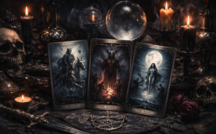 Gothic Tarot Card Symbols: Meanings, Dark Aesthetics, and Why These Cards Fascinate Modern Readers