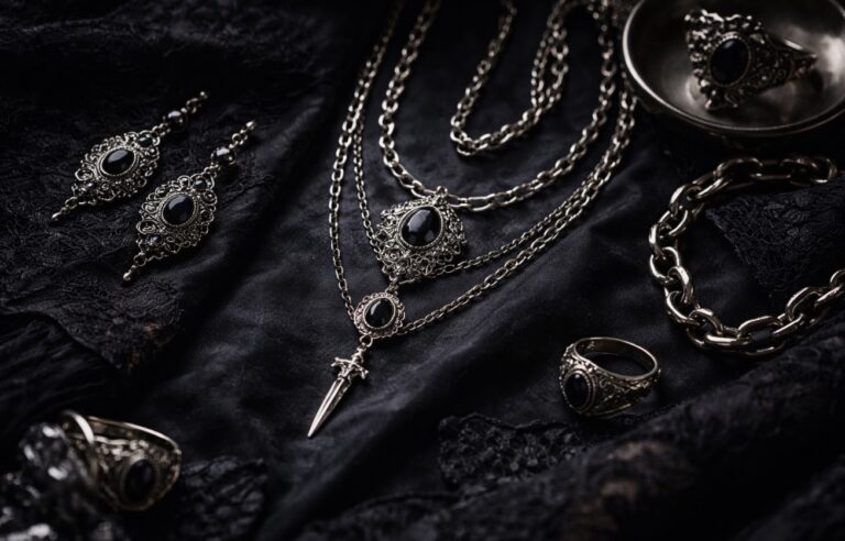How to Build a Small Gothic Jewellery Collection That You Will Actually Wear