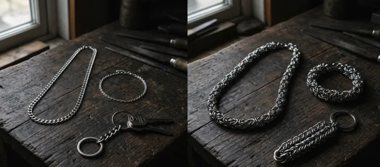 Chainmail Jewellery vs Regular Chain Jewellery: Which Is Better for Gothic Style?