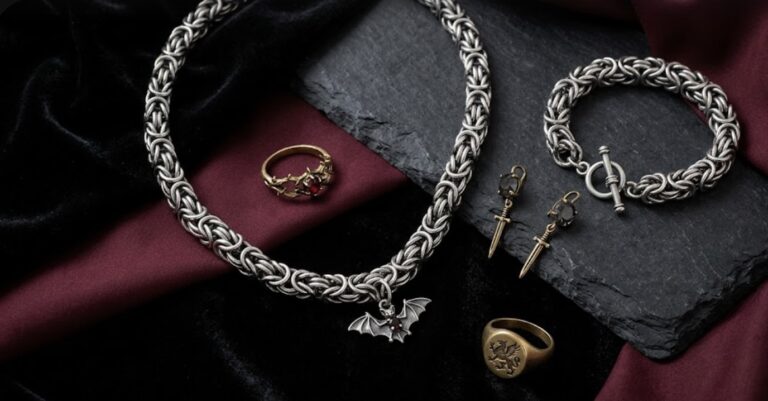 Gold vs Silver Gothic Jewellery: Which One Fits Your Dark Style Better?