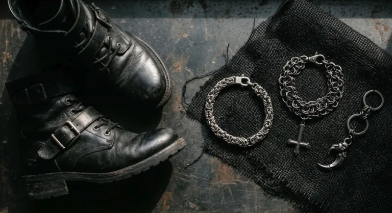 Gothic Anklets and Chainmail Ankle Jewellery: How to Style Dark Details with Boots, Skirts and Summer Outfits
