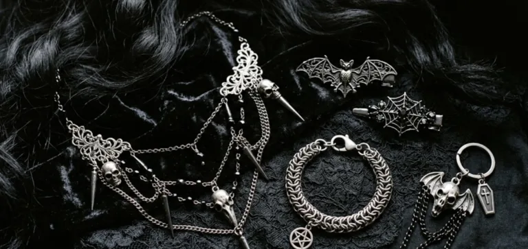 Gothic Hair Accessories and Hair Chains: How to Style Dark Details with Jewellery