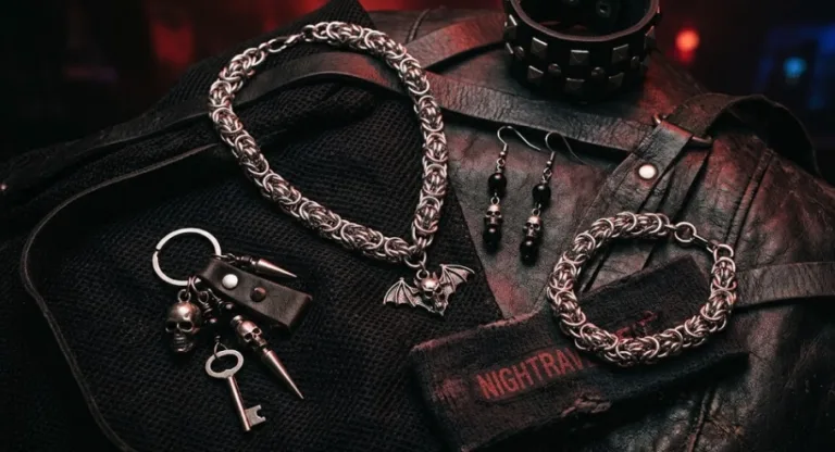 Gothic Rave Jewellery: Chainmail Accessories for Clubs, Festivals and Dark Party Outfits