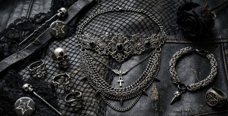 Trad Goth Accessories: How to Build a Classic Goth Look with Jewellery