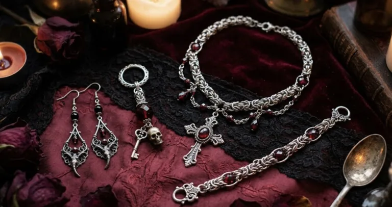 Romantic Goth Jewellery: Dark Accessories for Date Nights and Evening Outfits