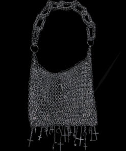 Cathedral Fringe Chainmail Shoulder Bag