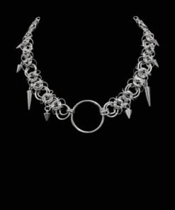 OATH Spike O-Ring Chain Choker