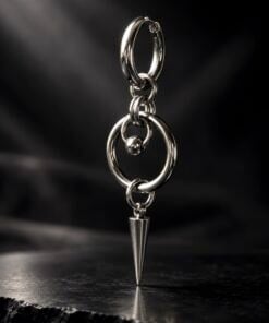 O Ring Dagger Earring - Image 3