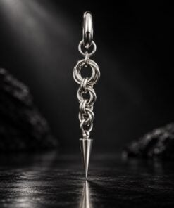 Tornado Spike Drop Earring - Image 2